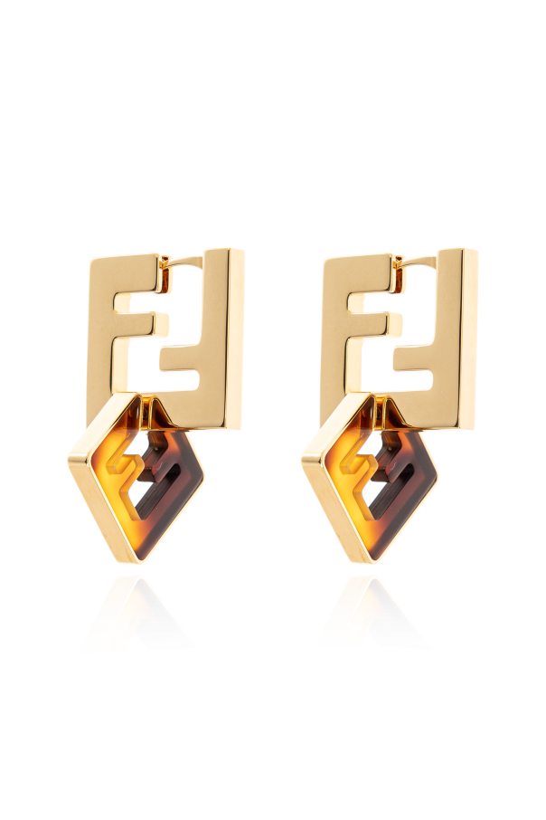 Logo-shaped earrings, zdjęcie 1 Logo-shaped earrings od Fendi