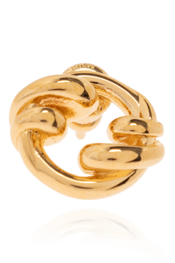Fendi ‘Filo’ brass earrings