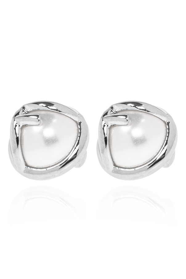 Earrings with glass pearl, zdjęcie 1 Earrings with glass pearl od Fendi