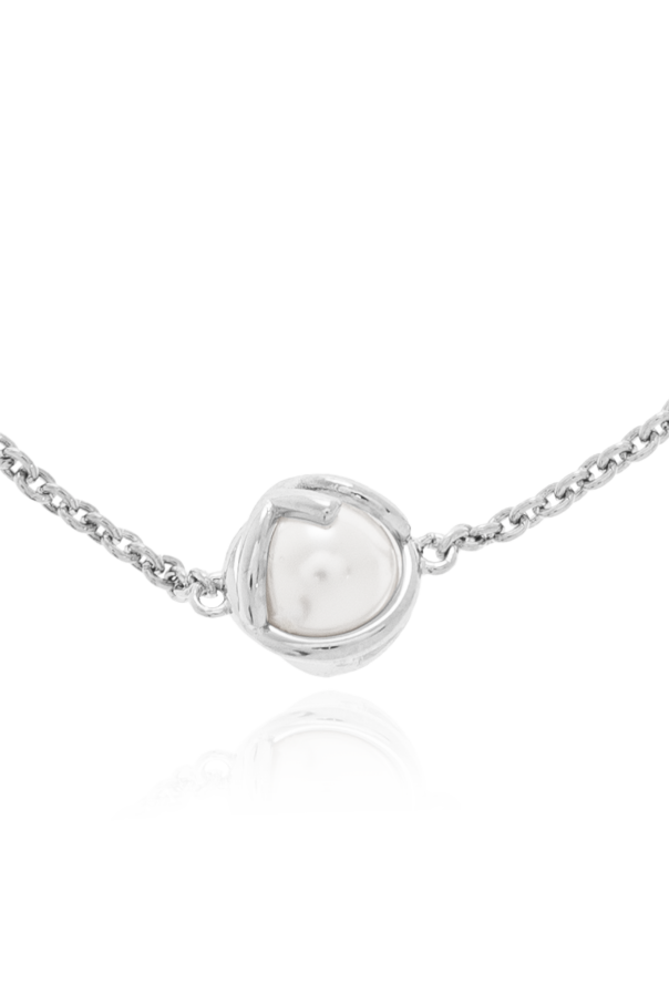 Fendi Bracelet with pearl charm