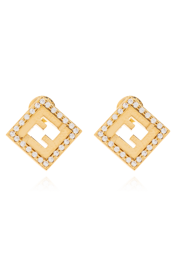Logo-shaped earrings, zdjęcie 1 Logo-shaped earrings od Fendi