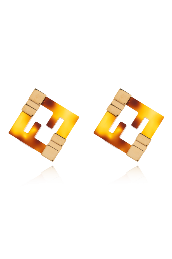 Earrings in the shape of a logo, zdjęcie 1 Earrings in the shape of a logo od Fendi
