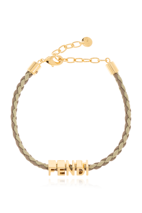 Leather bracelet with logo, zdjęcie 1 Leather bracelet with logo od Fendi