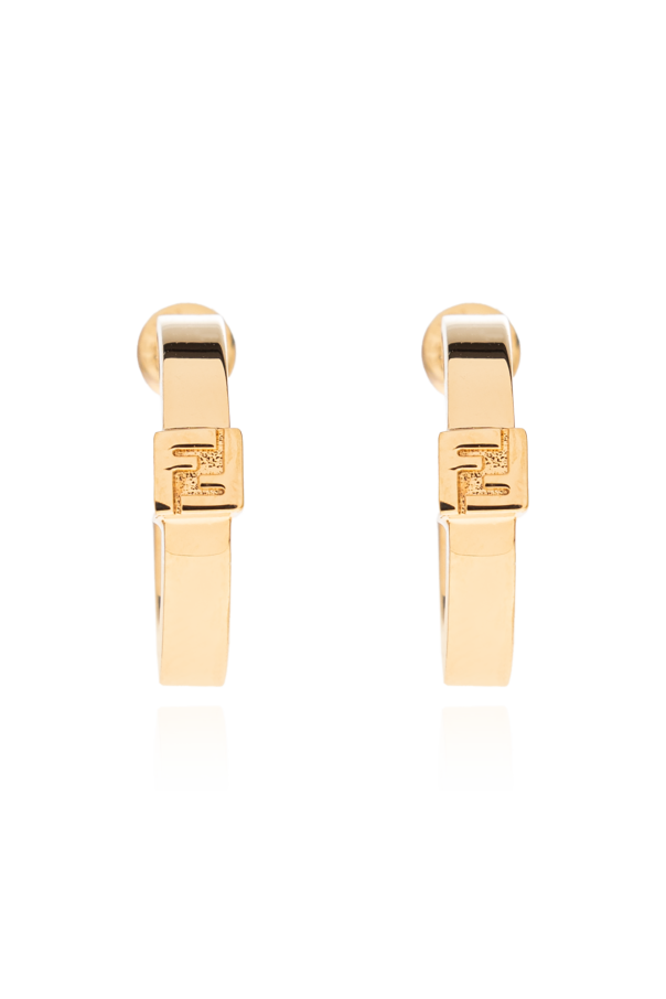 Fendi Earrings with logo