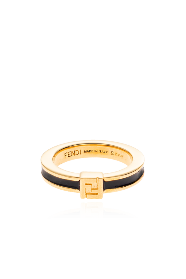 Ring with logo od Fendi