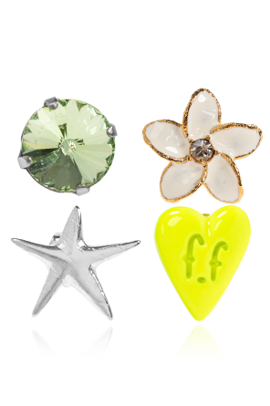 Set of four earrings