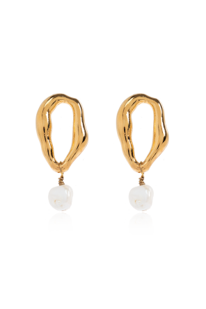 Earrings with pearl
