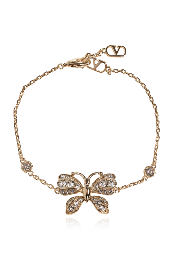 Bracelet with a butterfly pendant od Valentino Garavani