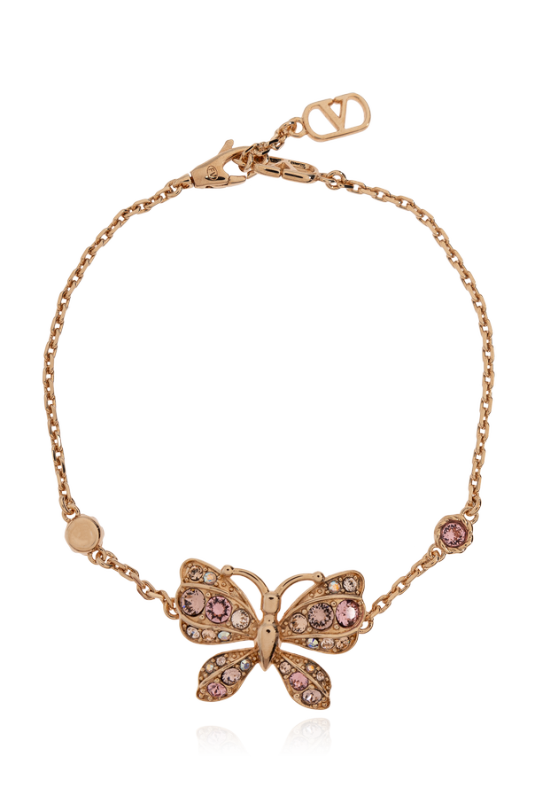 Bracelet with a butterfly charm od Valentino Garavani