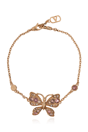 Bracelet with a butterfly charm