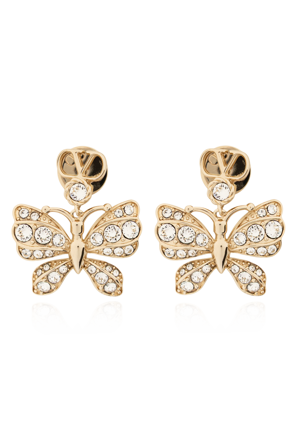 Earrings with shimmering crystals od Valentino Garavani