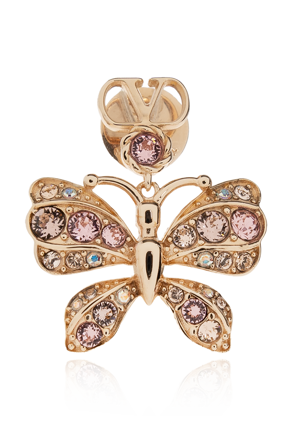 Valentino Garavani Earrings with shimmering crystals