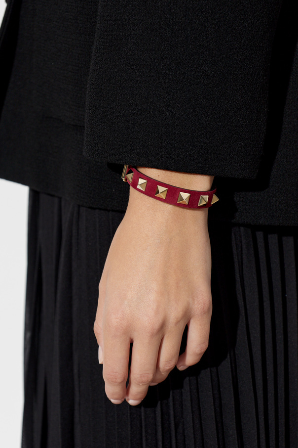 Valentino Garavani Suede bracelet with studs