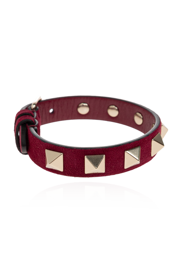 Valentino Garavani Suede bracelet with studs