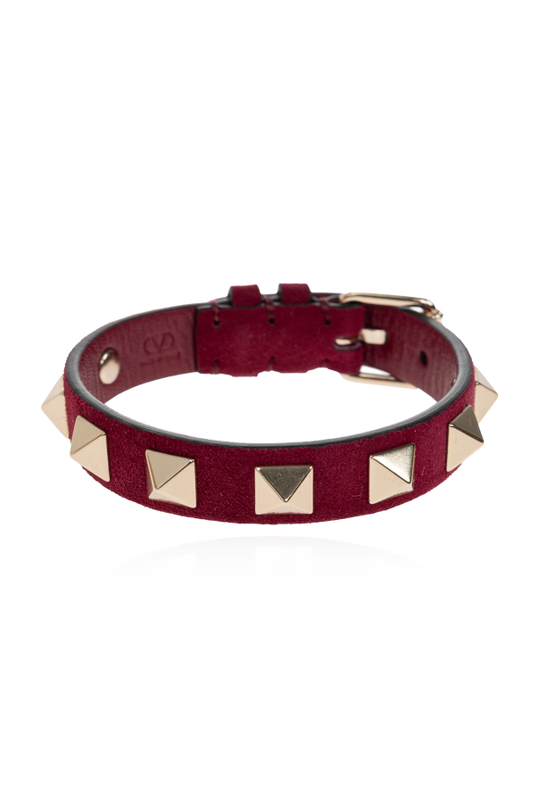 Valentino Garavani Suede bracelet with studs