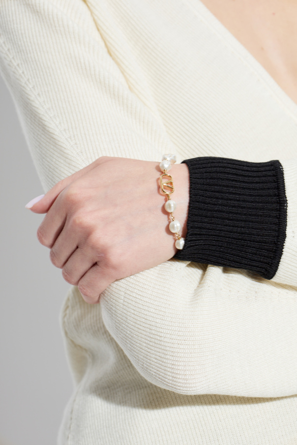 Valentino Garavani Bracelet with glass pearls