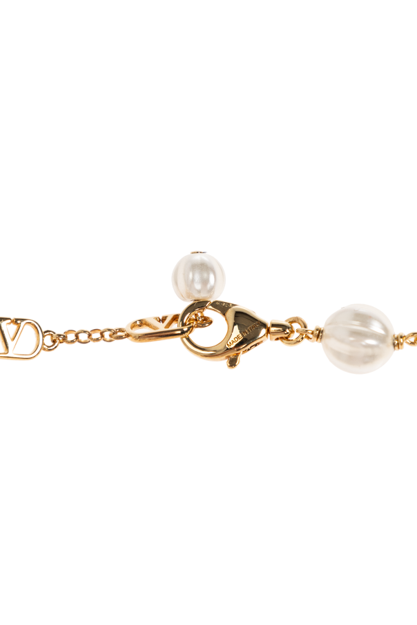 Valentino Garavani Bracelet with glass pearls