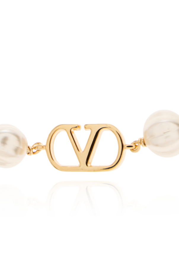 Valentino Garavani Bracelet with glass pearls