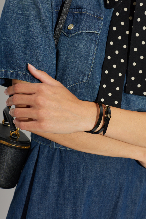 Valentino Garavani Lederarmband