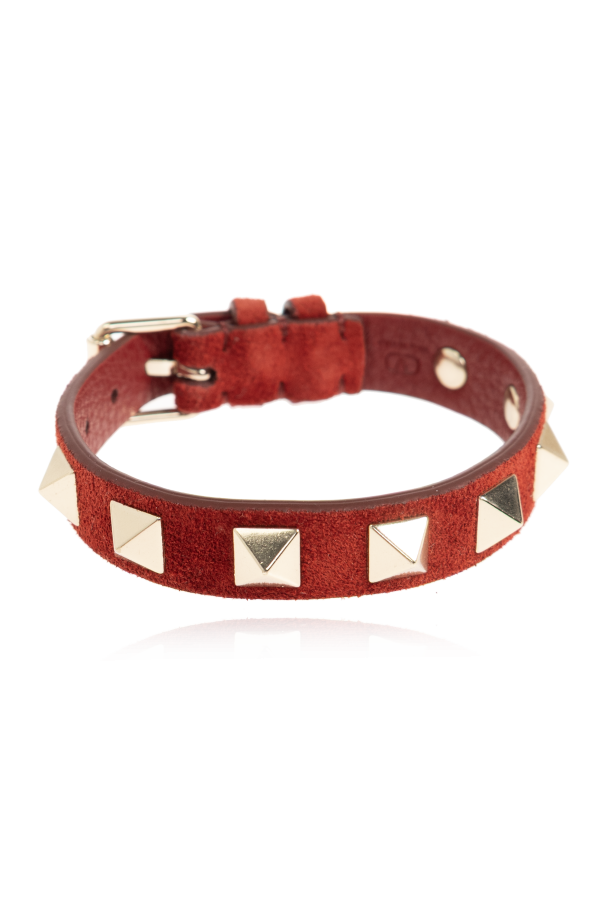 Suede bracelet with studs od Valentino Garavani