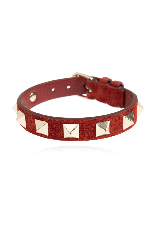 Valentino Garavani Suede bracelet with studs
