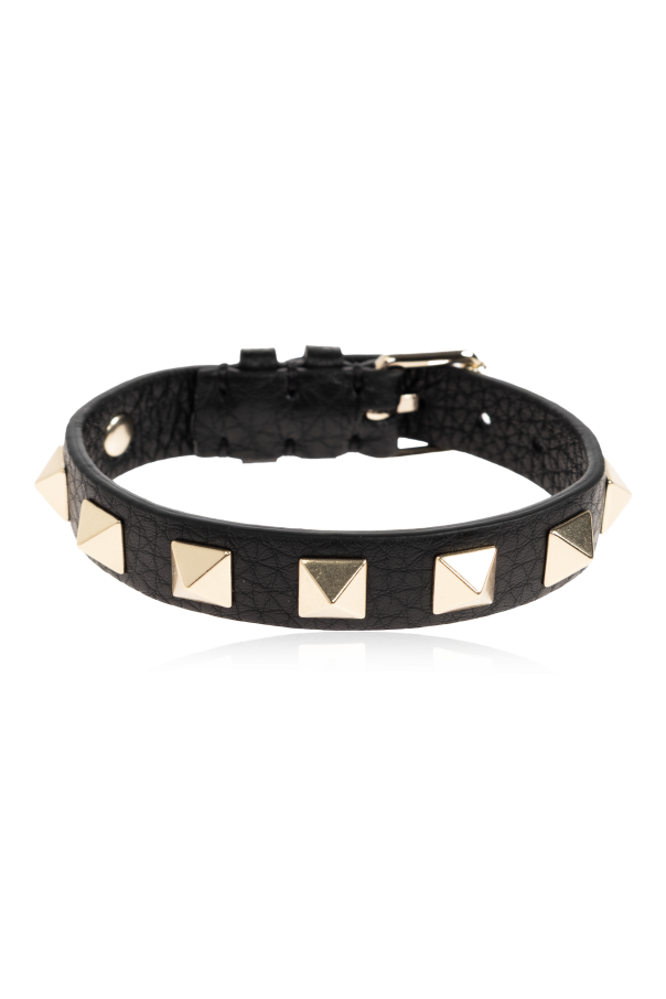 Valentino Garavani Leather bracelet with studs