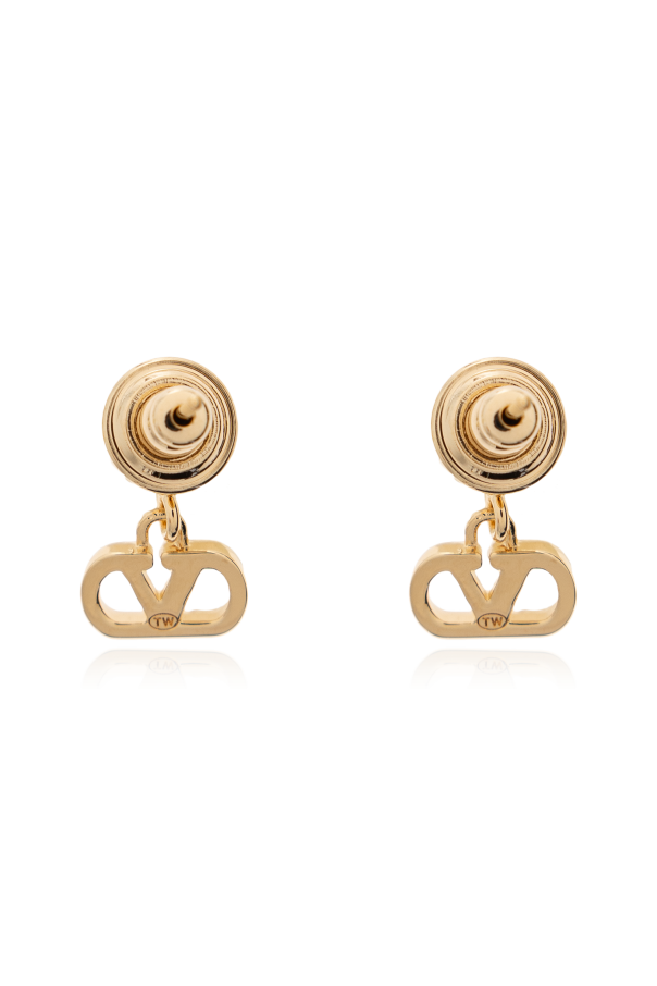 Valentino Garavani Earrings with glass pearl