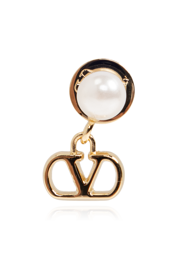 Valentino Garavani Earrings with glass pearl
