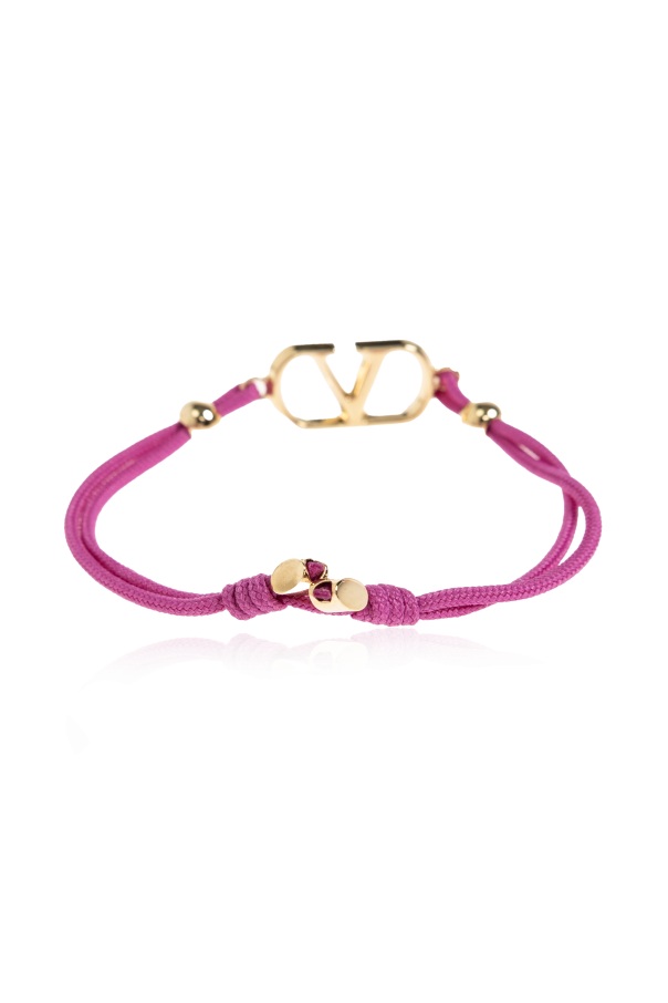 Valentino Garavani Adjustable bracelet with Swarovski crystals