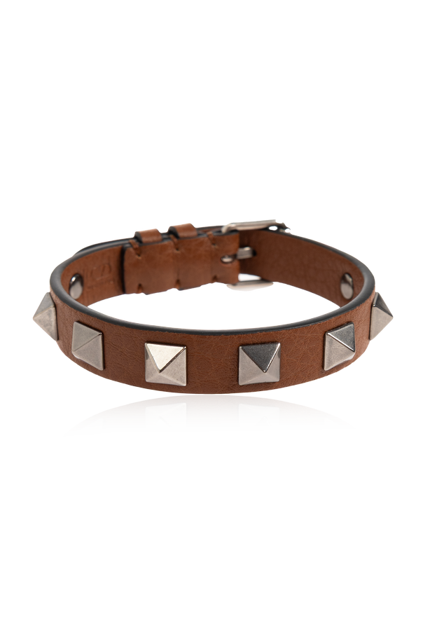 Leather bracelet with studs od Valentino Garavani