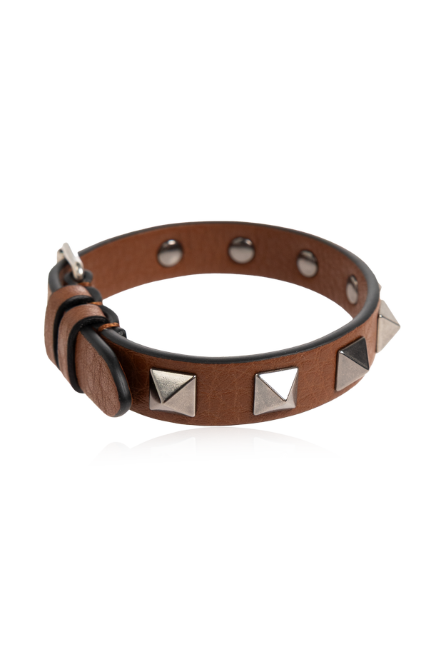 Valentino Garavani Lederarmband mit Nieten