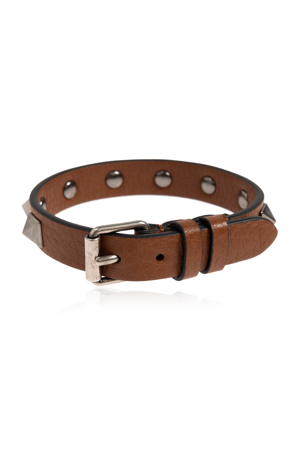 Valentino Garavani Lederarmband mit Nieten