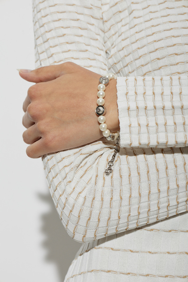 Casablanca Silver Pearl Bracelet