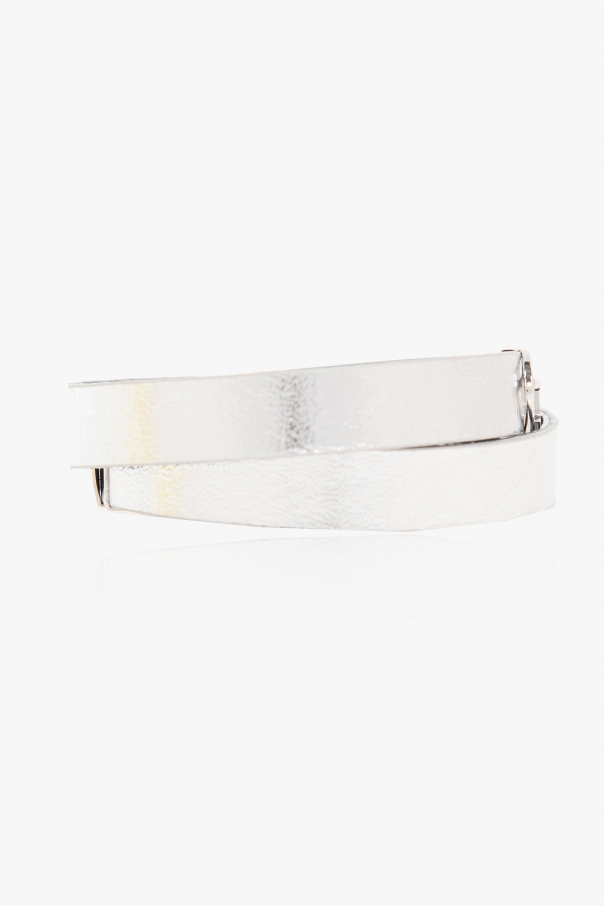 Diesel ‘A-Double Ada’ leather bracelet