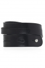 Diesel ‘A-Logo’ leather bracelet