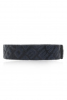 Diesel Leather bracelet with logo