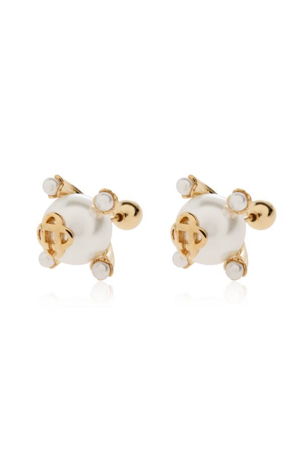 Pearl earrings od Casablanca