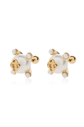 Pendientes con perlas