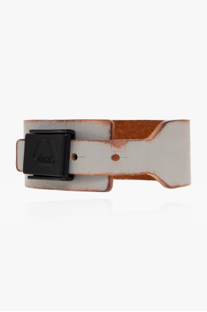 ‘a-phil’ leather bracelet od Diesel