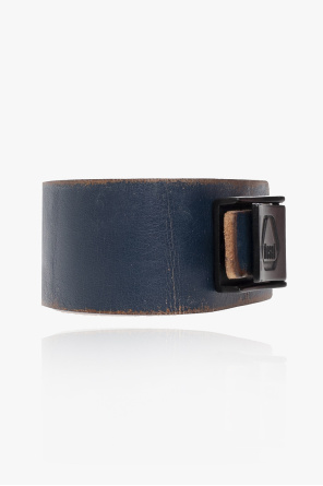 Diesel ‘A-PHIL’ leather bracelet