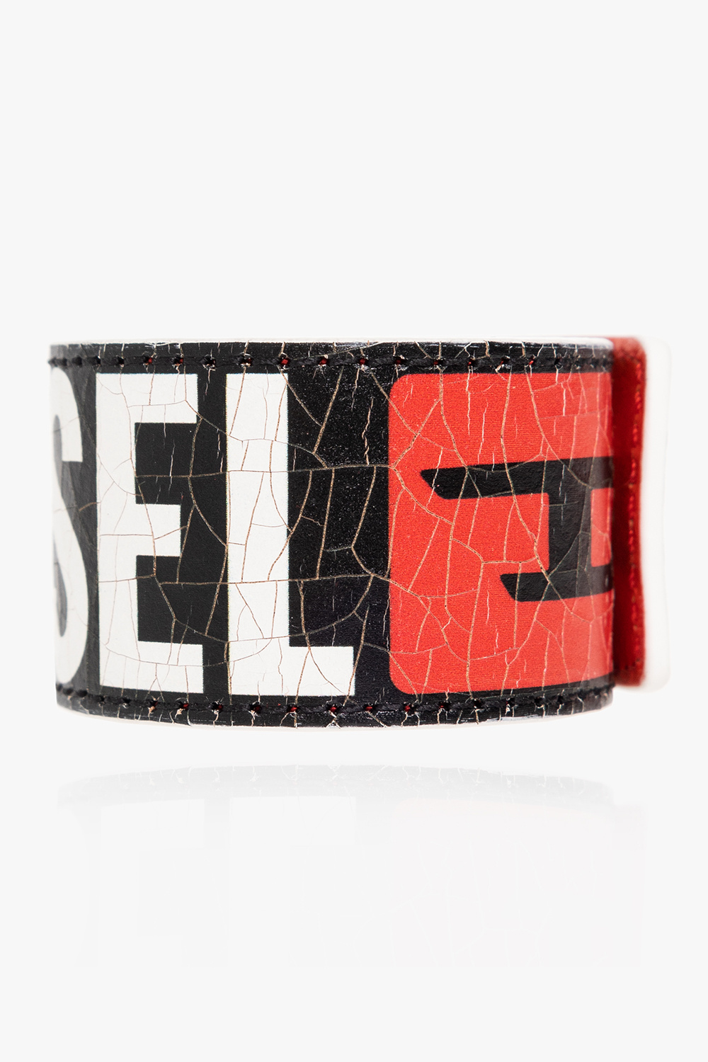 Diesel ‘A-PRINTYE II’ leather bracelet