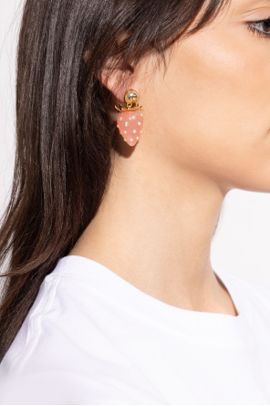 Strawberry motif earrings od Casablanca