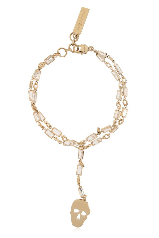 Bracelet with cubic zirconia od Alexander McQueen