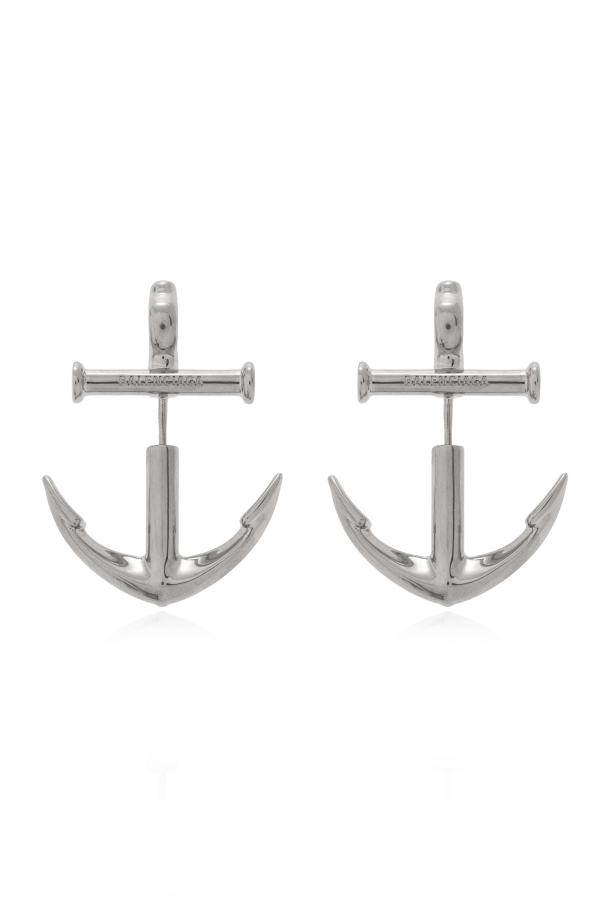 Anchor-shaped earrings od Balenciaga