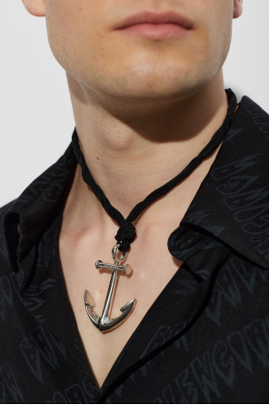 Balenciaga Collar con colgante en forma de ancla