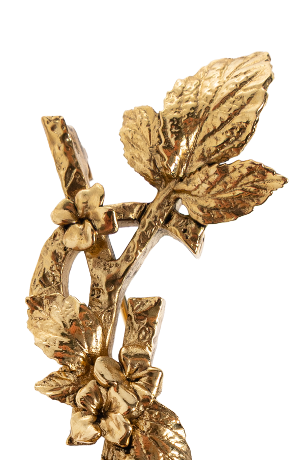 Saint Laurent Brooch in the shape of a logo