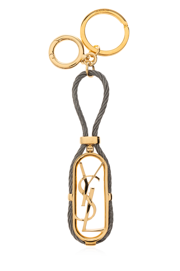 Logo keychain for bag od Saint Laurent