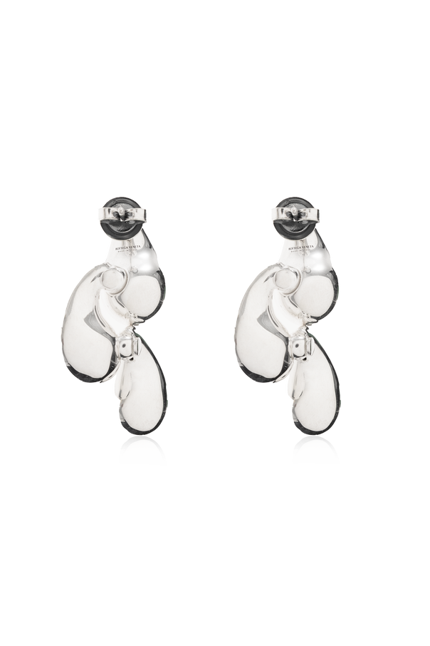 Bottega Veneta Silver Earrings