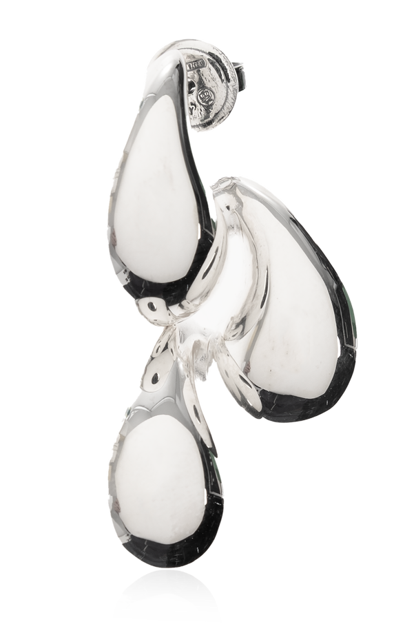 Bottega Veneta Silver Earrings