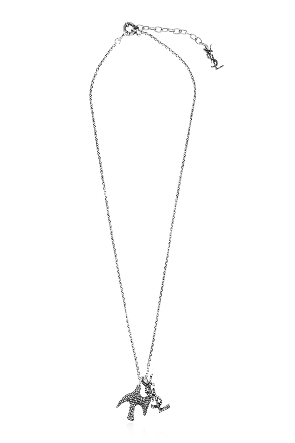Saint Laurent Messingene Halskette ‘Cassandre’
